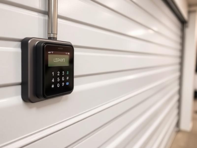 Garage door keypad programming and maintenance service